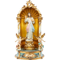 Jesús Misericordioso - Altar casero barroco